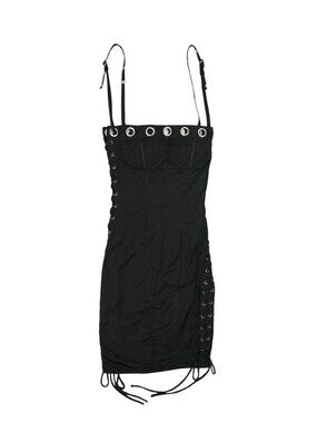 Amor Mia Ophelia Collection Eyelet Dress in Black